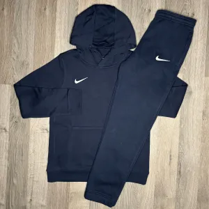 Nike Park Hoodie & Joggers Set - Navy (Junior)