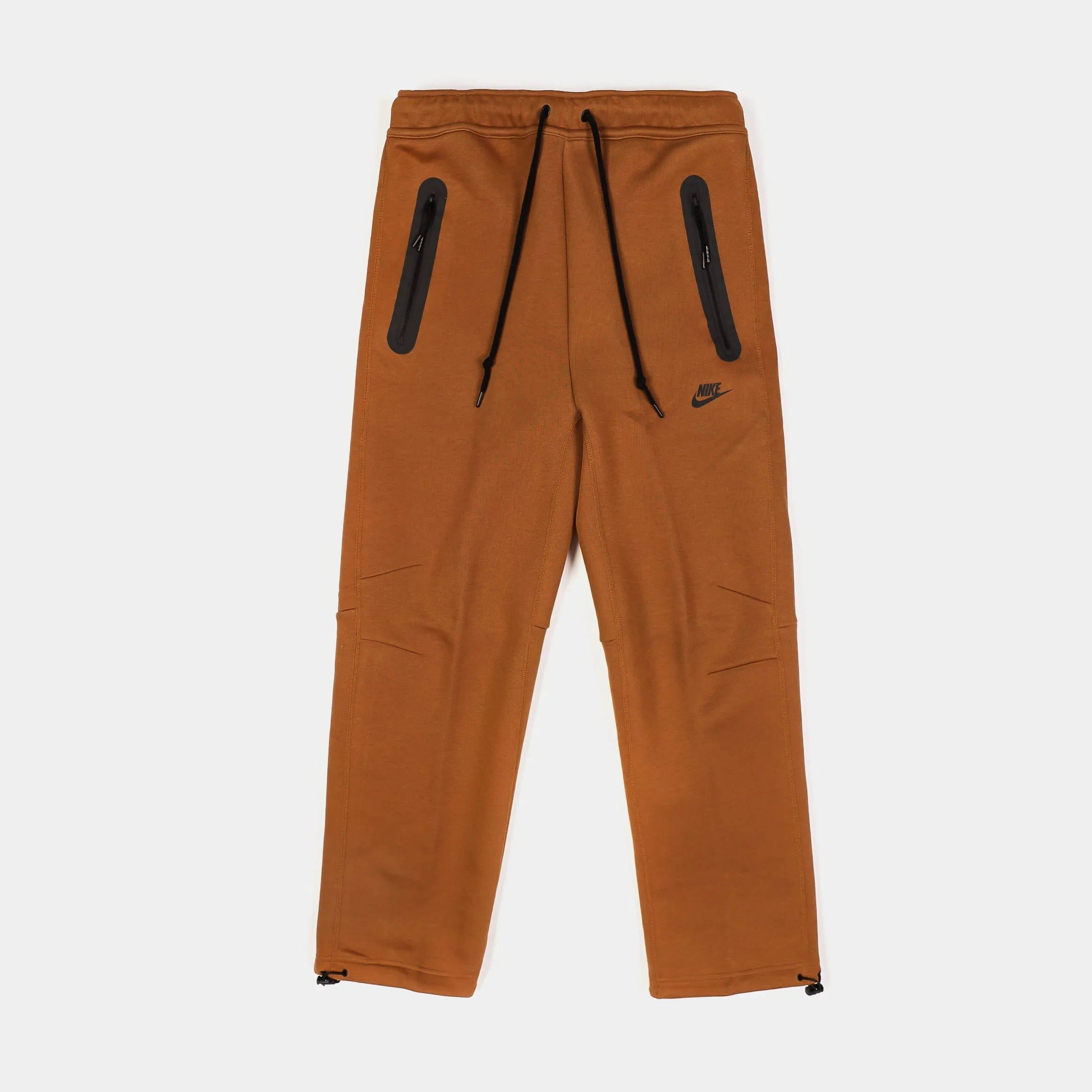 NSW Tech Fleece Open Hem Mens Sweatpants (Brown/Black)