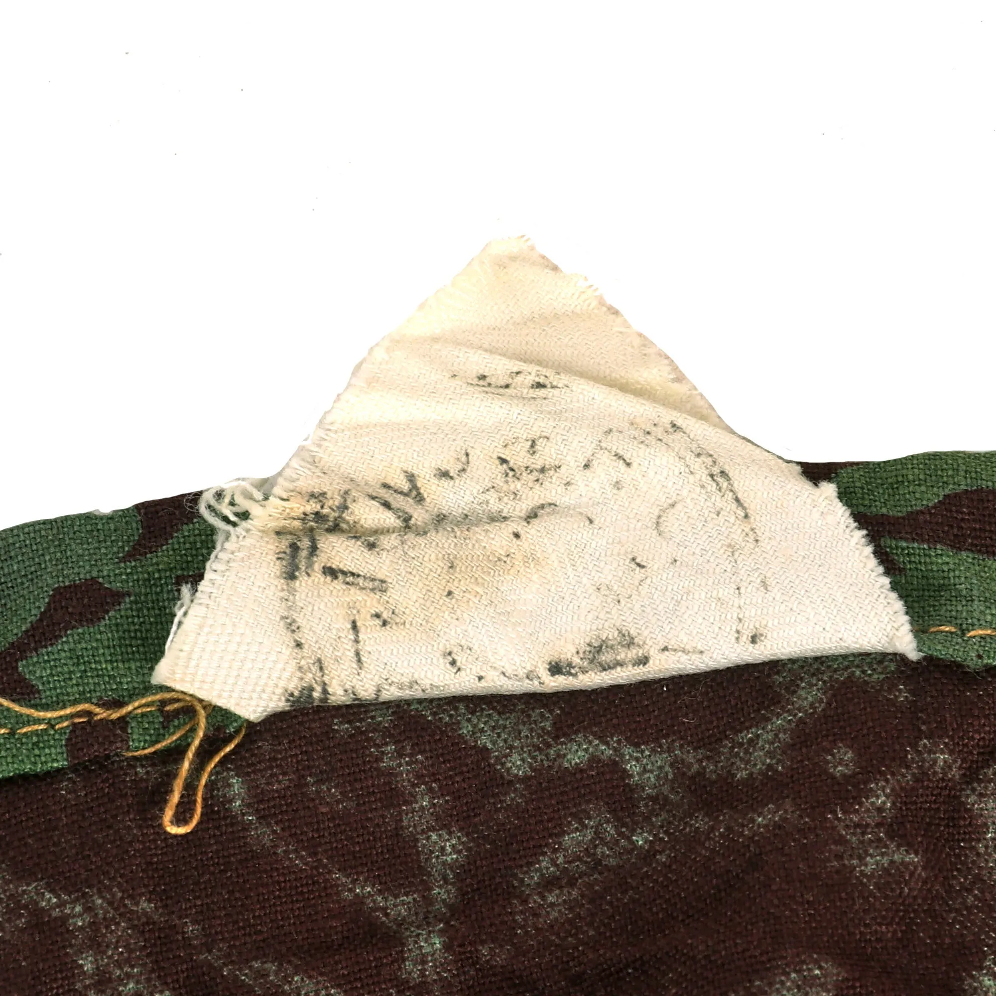 Original Romania Cold War Era Circa 1960s “Inverse Leaf” Camouflage Sniper Smock with Trousers - No Romanian Markings