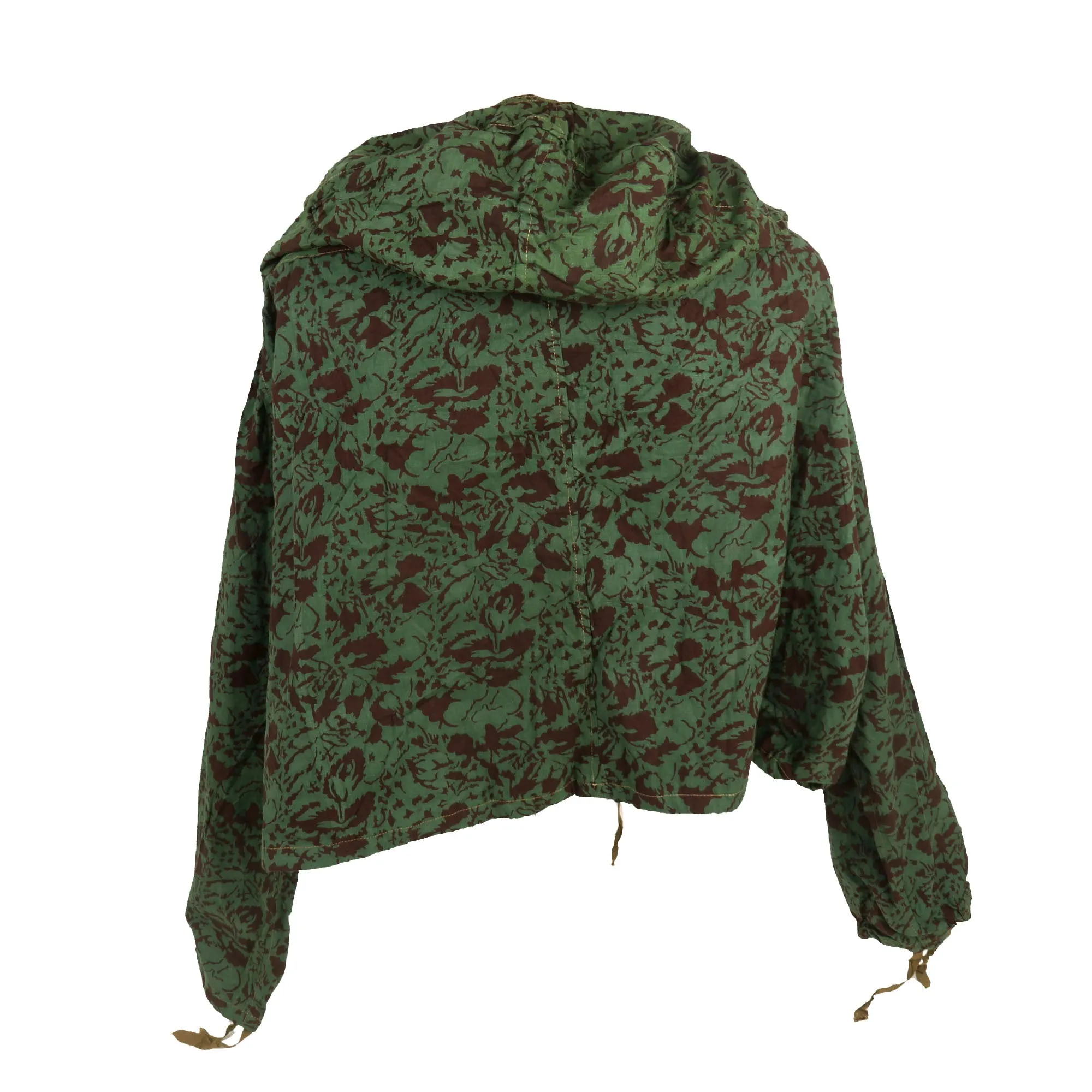 Original Romania Cold War Era Circa 1960s “Inverse Leaf” Camouflage Sniper Smock with Trousers - No Romanian Markings