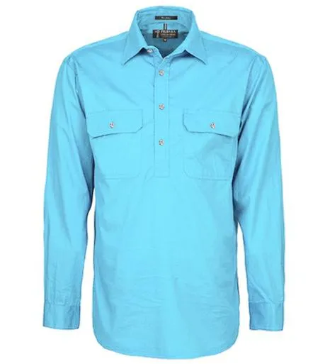 Pilbara RM200CF Men's Closed Front Shirt 2XL-5XL