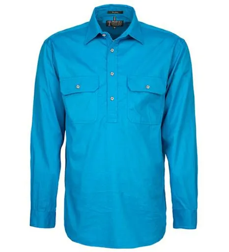 Pilbara RM200CF Men's Closed Front Shirt 2XL-5XL