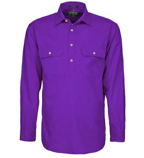 Pilbara RM200CF Men's Closed Front Shirt 2XL-5XL