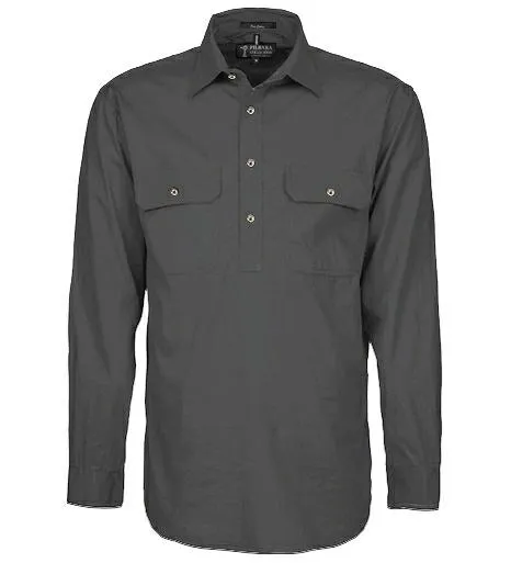 Pilbara RM200CF Men's Closed Front Shirt 2XL-5XL