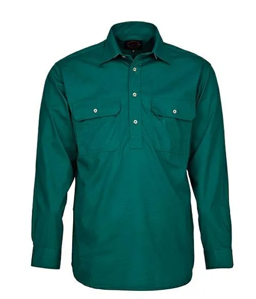 Pilbara RM200CF Men's Closed Front Shirt 2XL-5XL