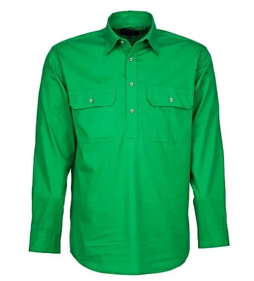 Pilbara RM200CF Men's Closed Front Shirt 2XL-5XL