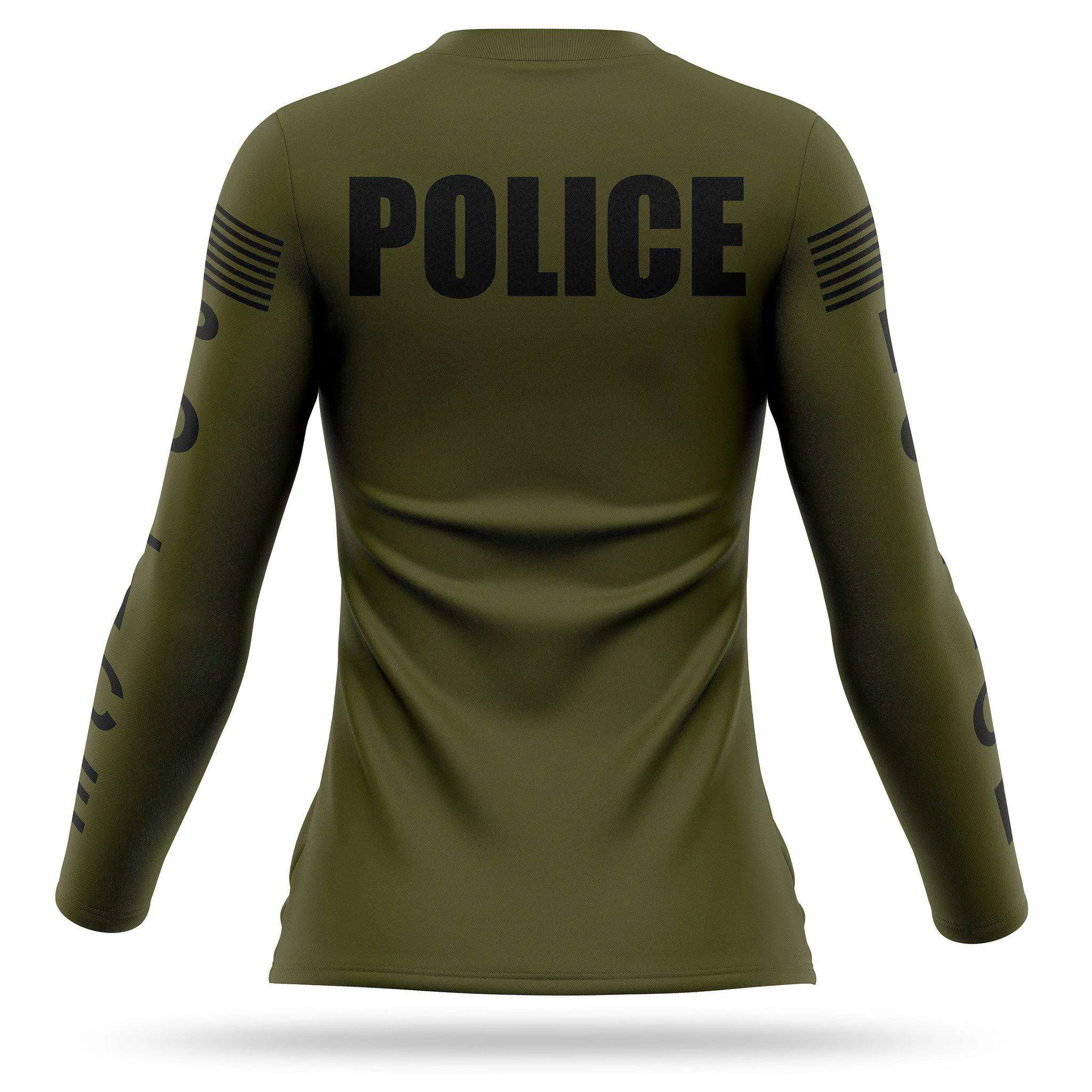 [POLICE] Women's Utility Long Sleeve [GRN/BLK]