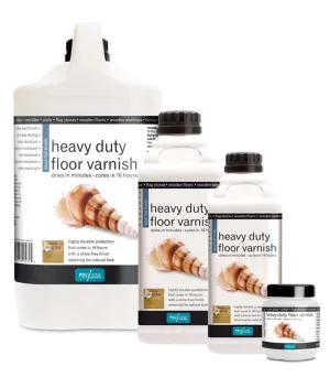 Polyvine Heavy Duty Floor Varnish - Dead Flat