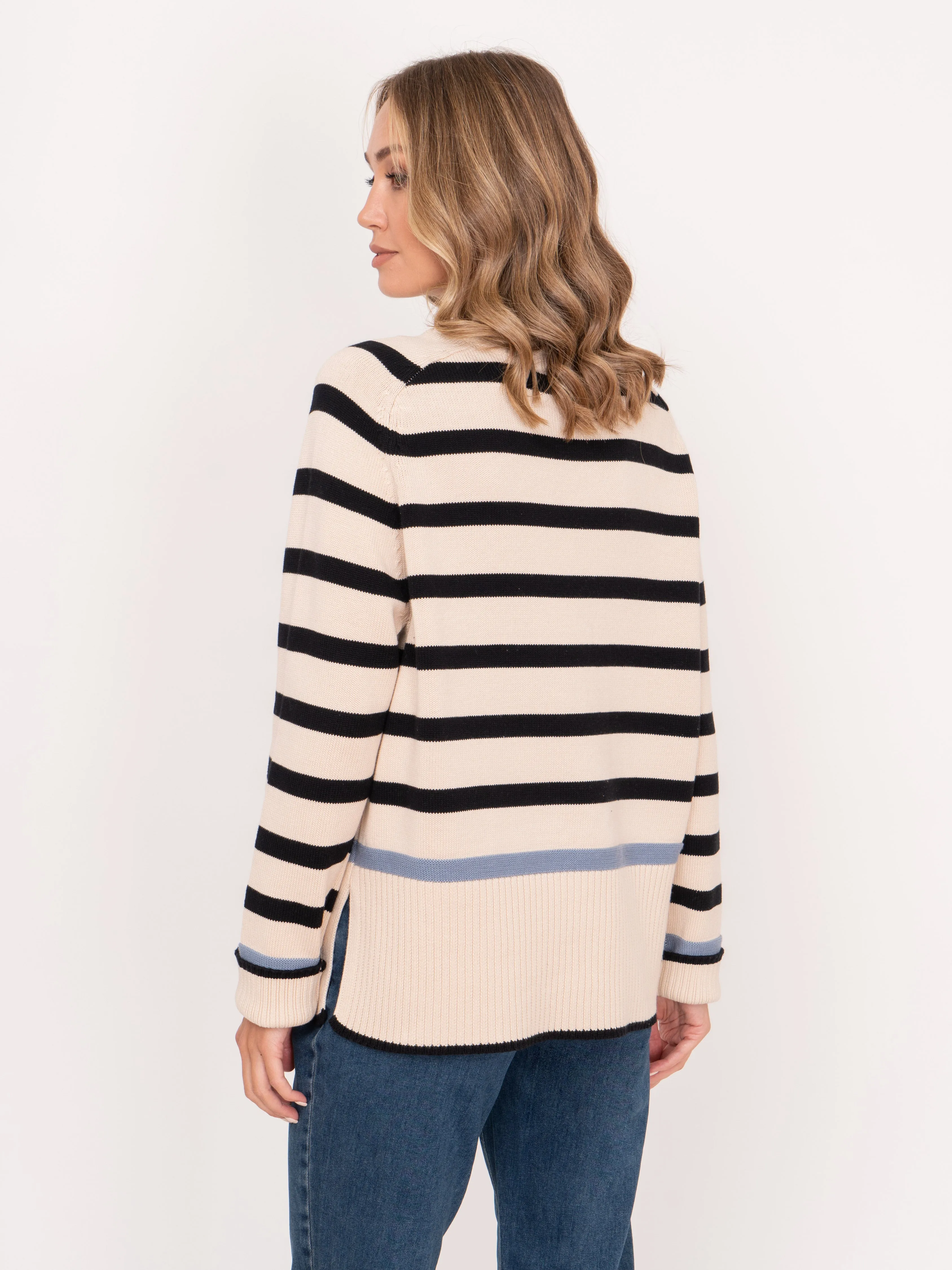 Pullover with Stripes