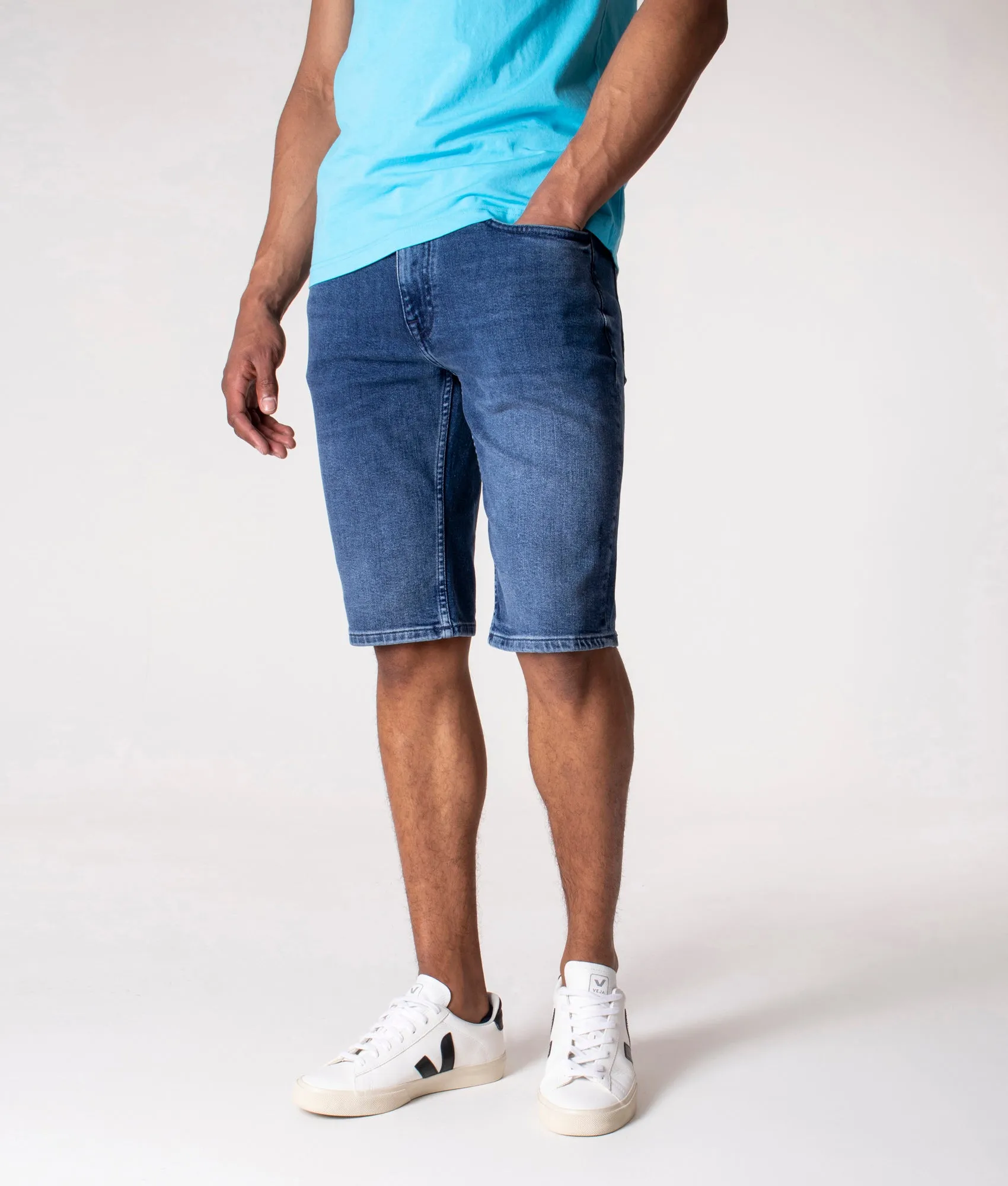 Regular Tapered Fit Miami Denim Shorts