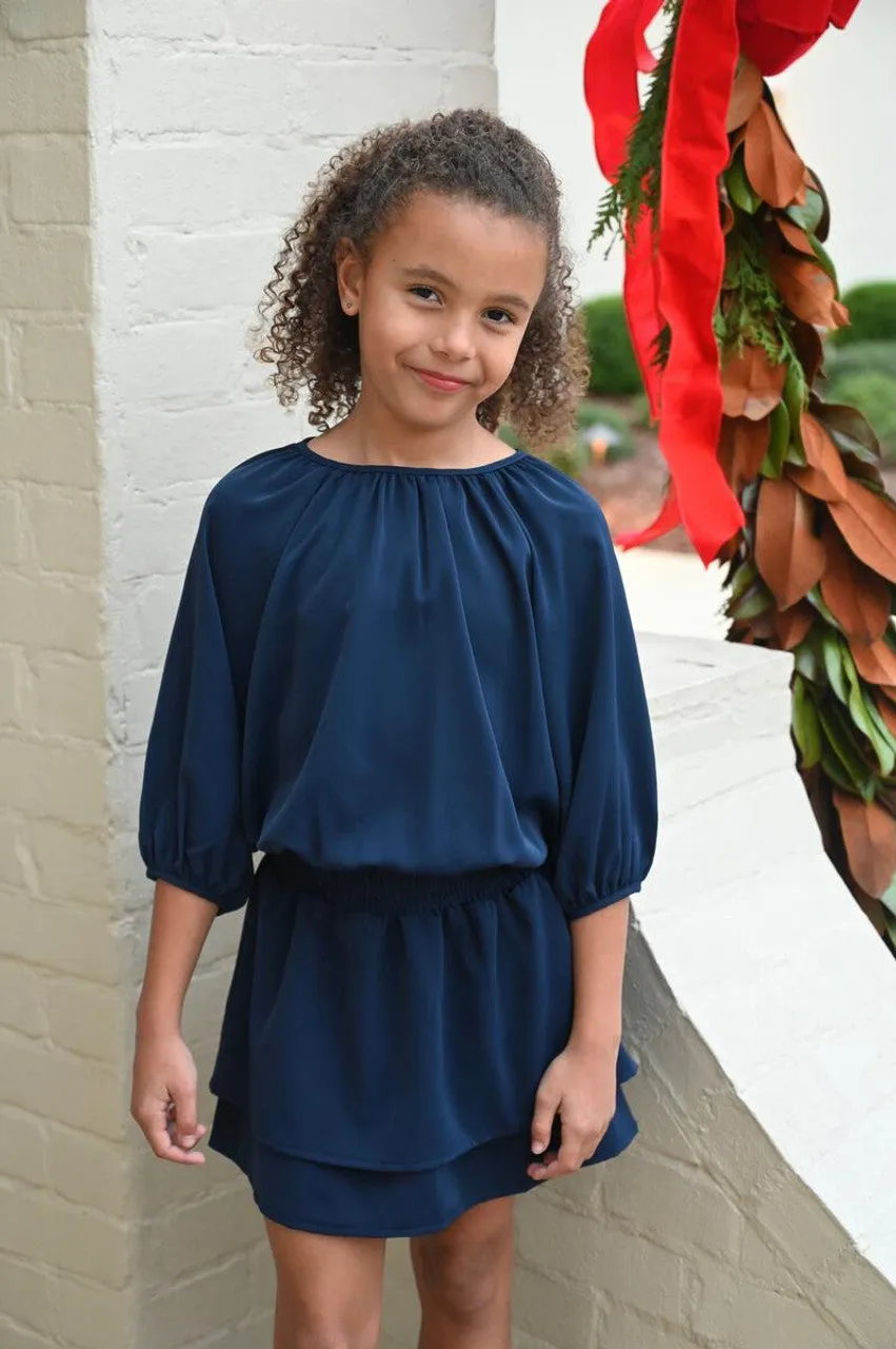 Rory Dress- Navy