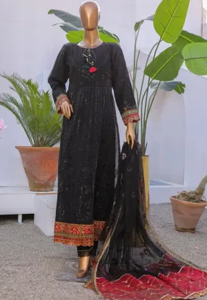 Sada Bahar Stitched 2 Piece Eid Formal Vol-09 Collection'2022-HP-09-Black