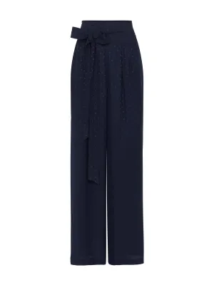 Silk Jacquard Pant