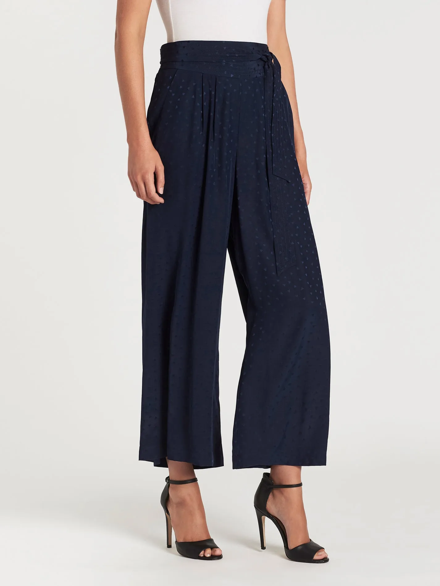 Silk Jacquard Pant