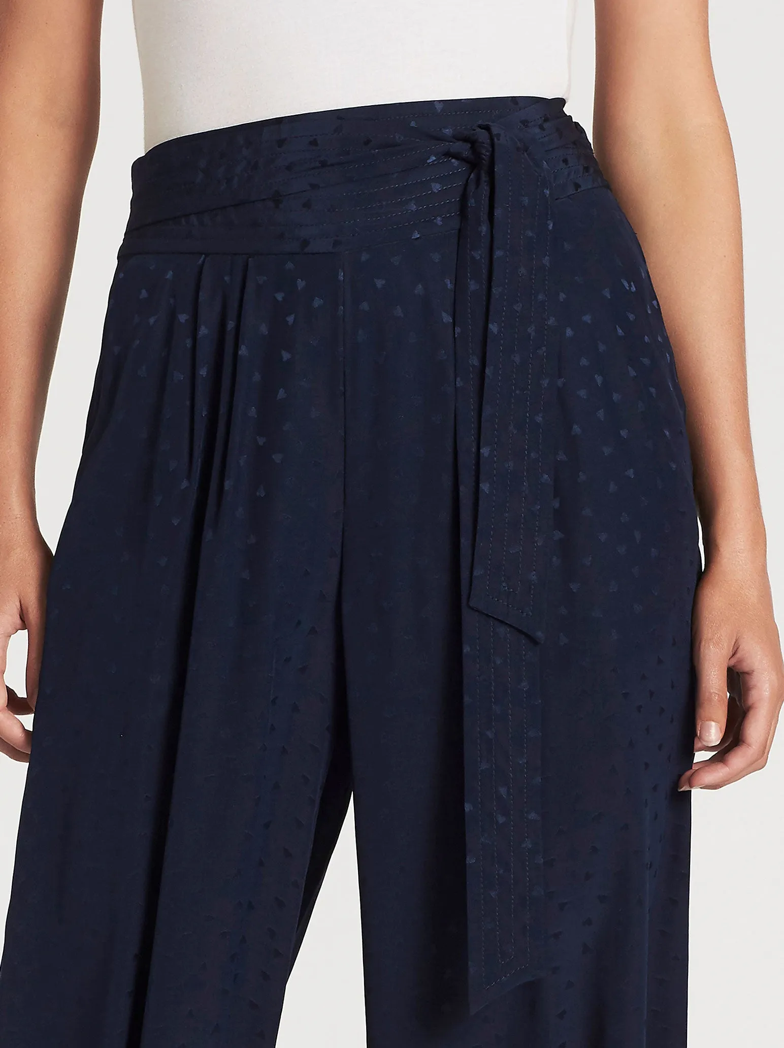 Silk Jacquard Pant