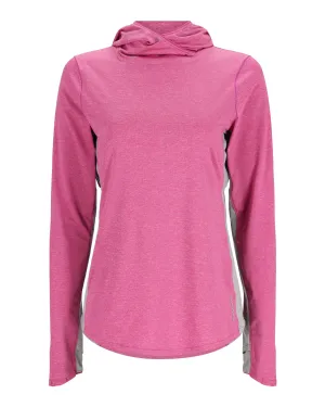 Simms Women's Bugstopper SolerFlex Hoody / Fuchsia Heather