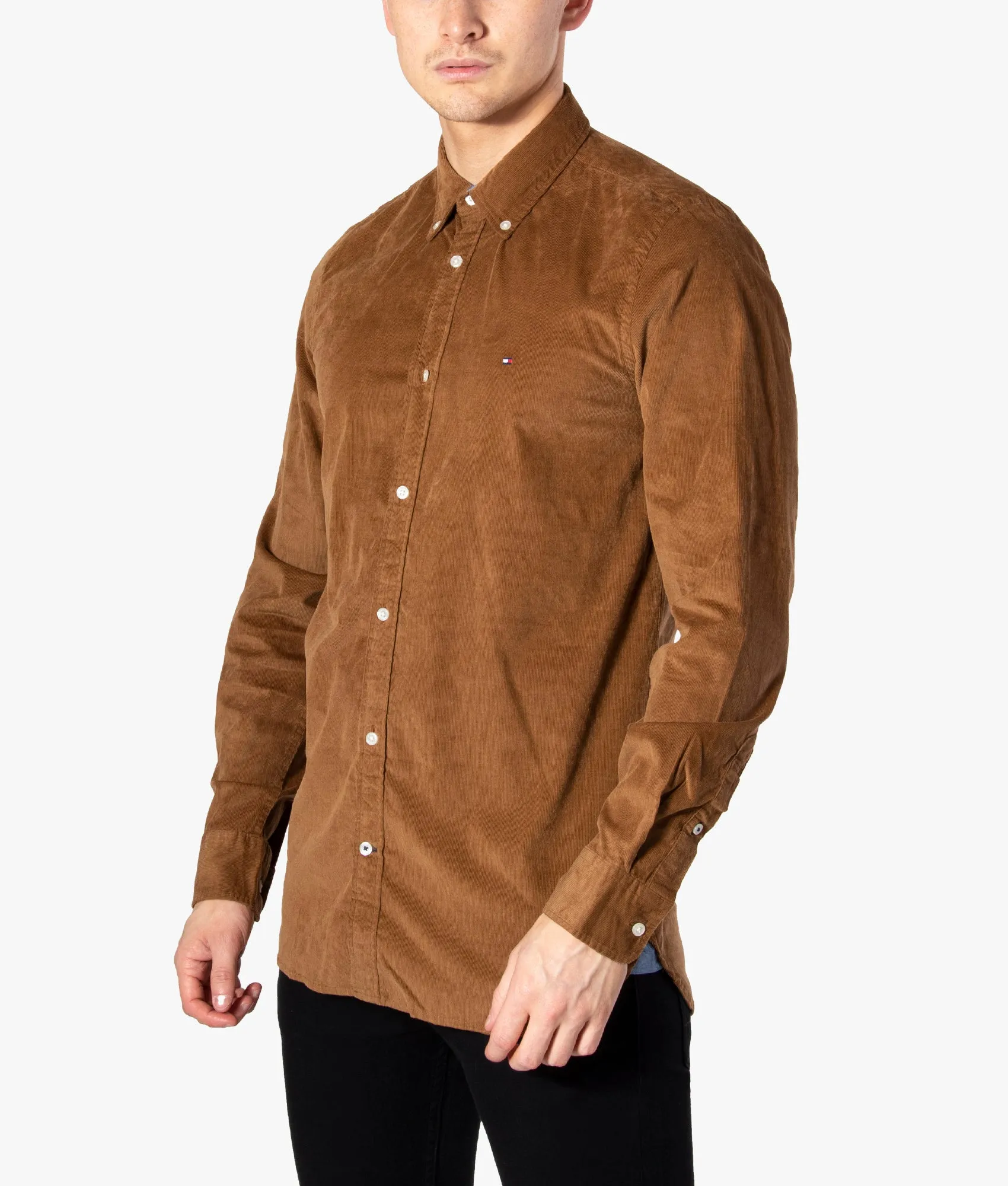 Slim Flex Corduroy Shirt