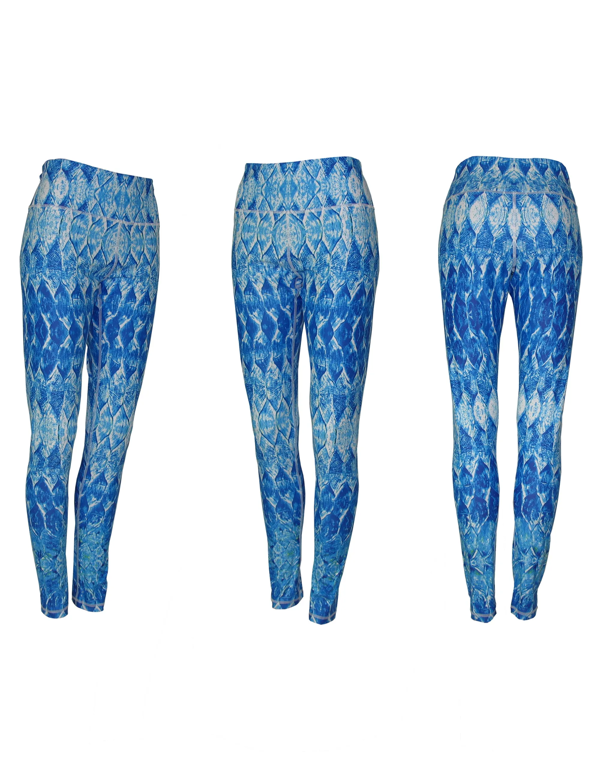 Tarpon Fish Print Patterned All Sport Leggings