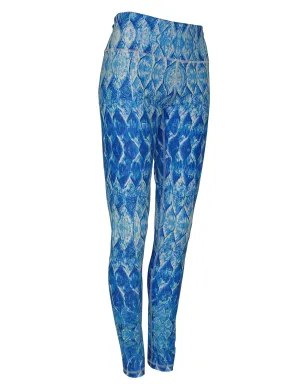 Tarpon Fish Print Patterned All Sport Leggings