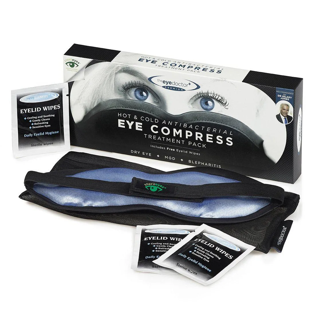 The Eye Doctor Hot & Cold Antibacterial Eye Compress