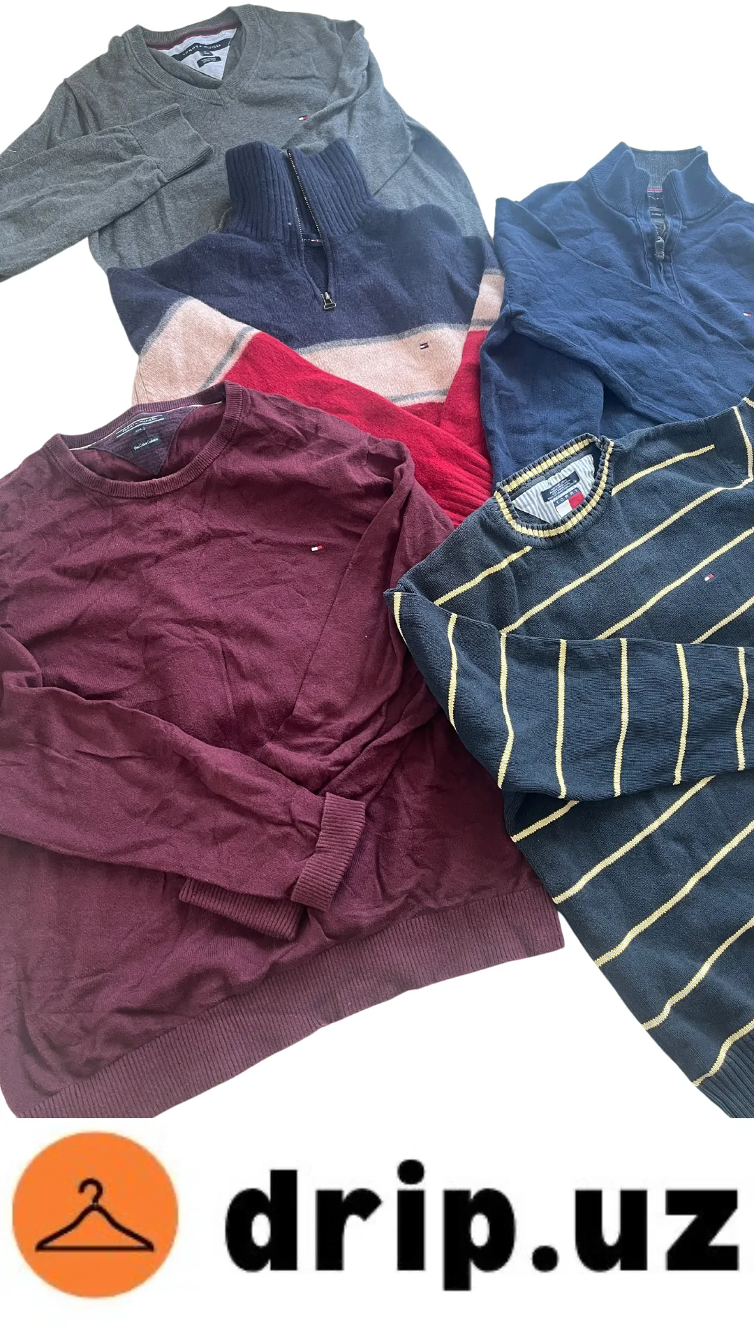 Tommy Hilfiger Sweaters Pack of 16 - A/B Mix; Quarter zip, wool and more!