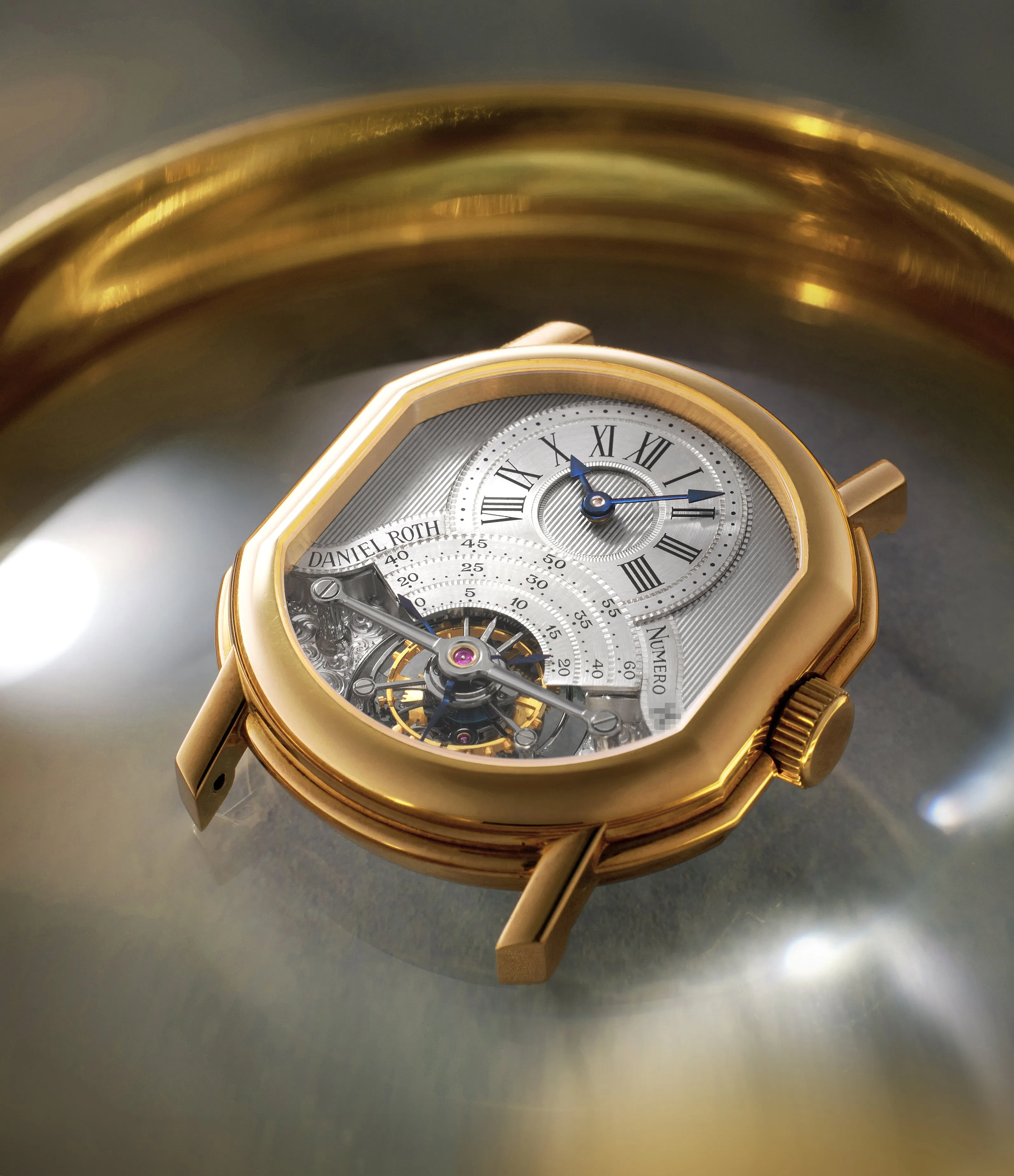 Tourbillon C187 | Double Engraved | Yellow Gold