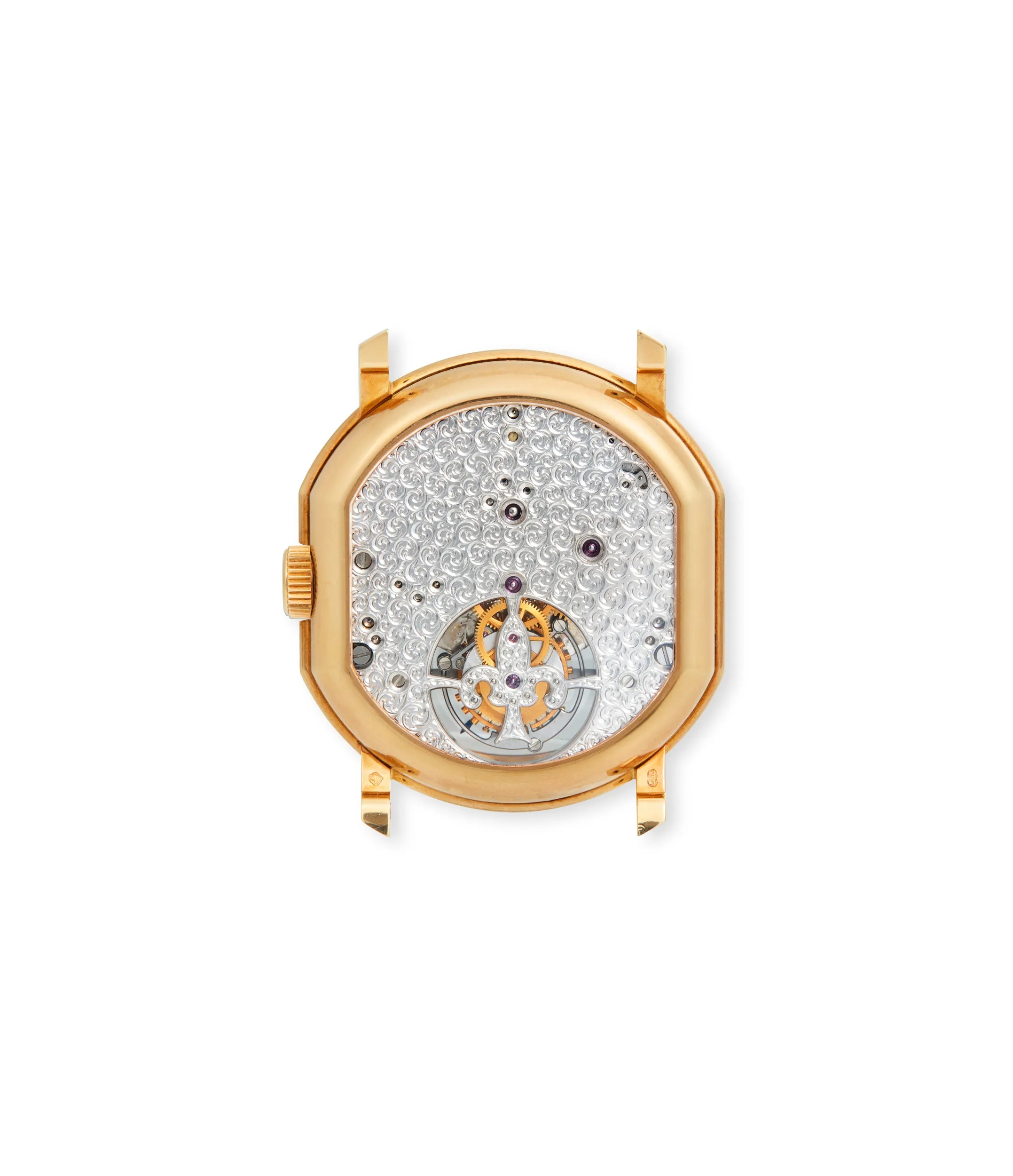 Tourbillon C187 | Double Engraved | Yellow Gold