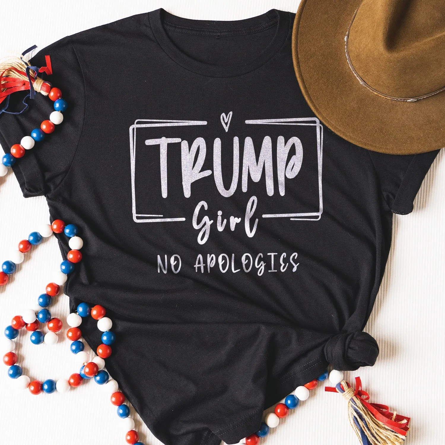 Trump Girl Text Apparel