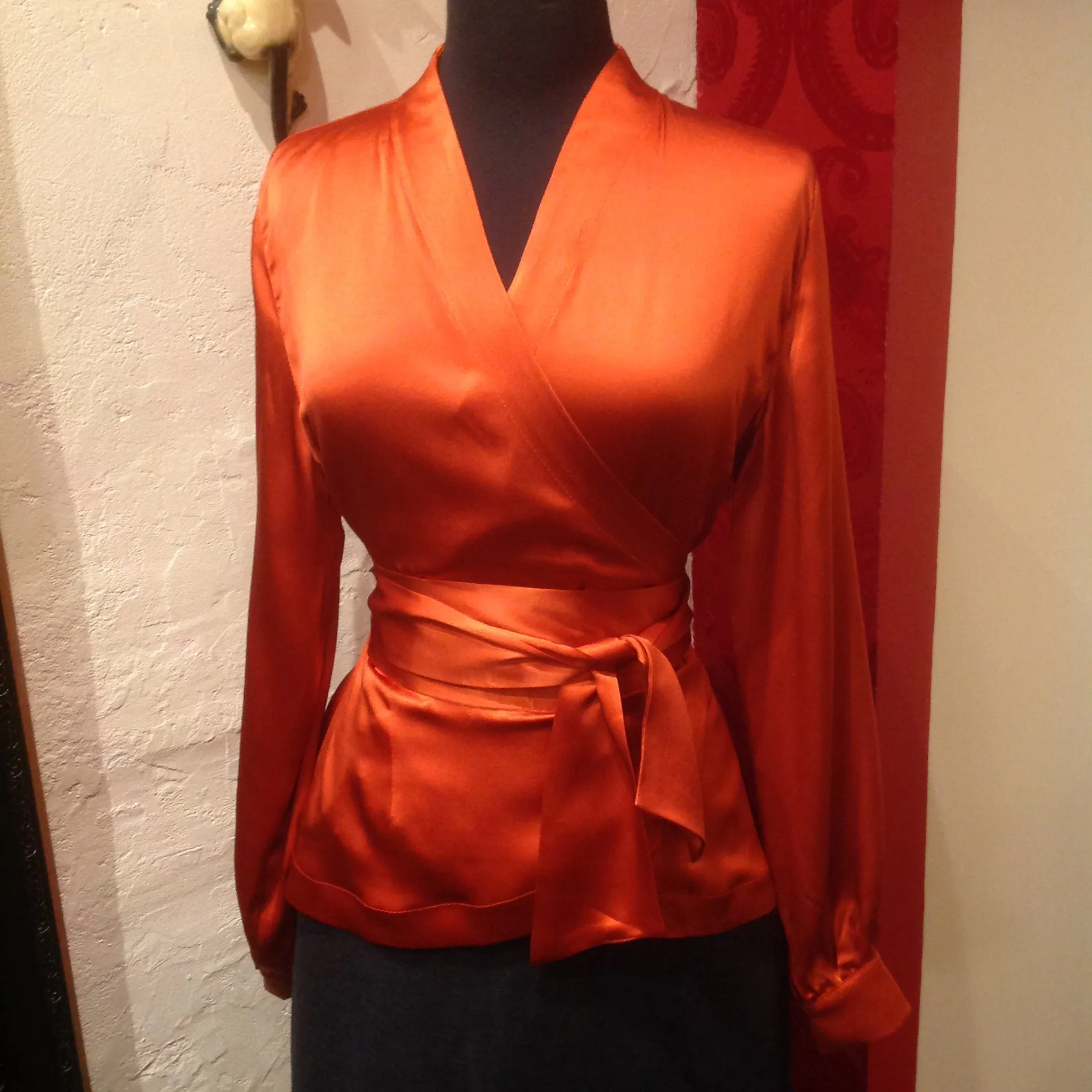 UPPER EAST SIDE SILK BLOUSE | Silk Satin options