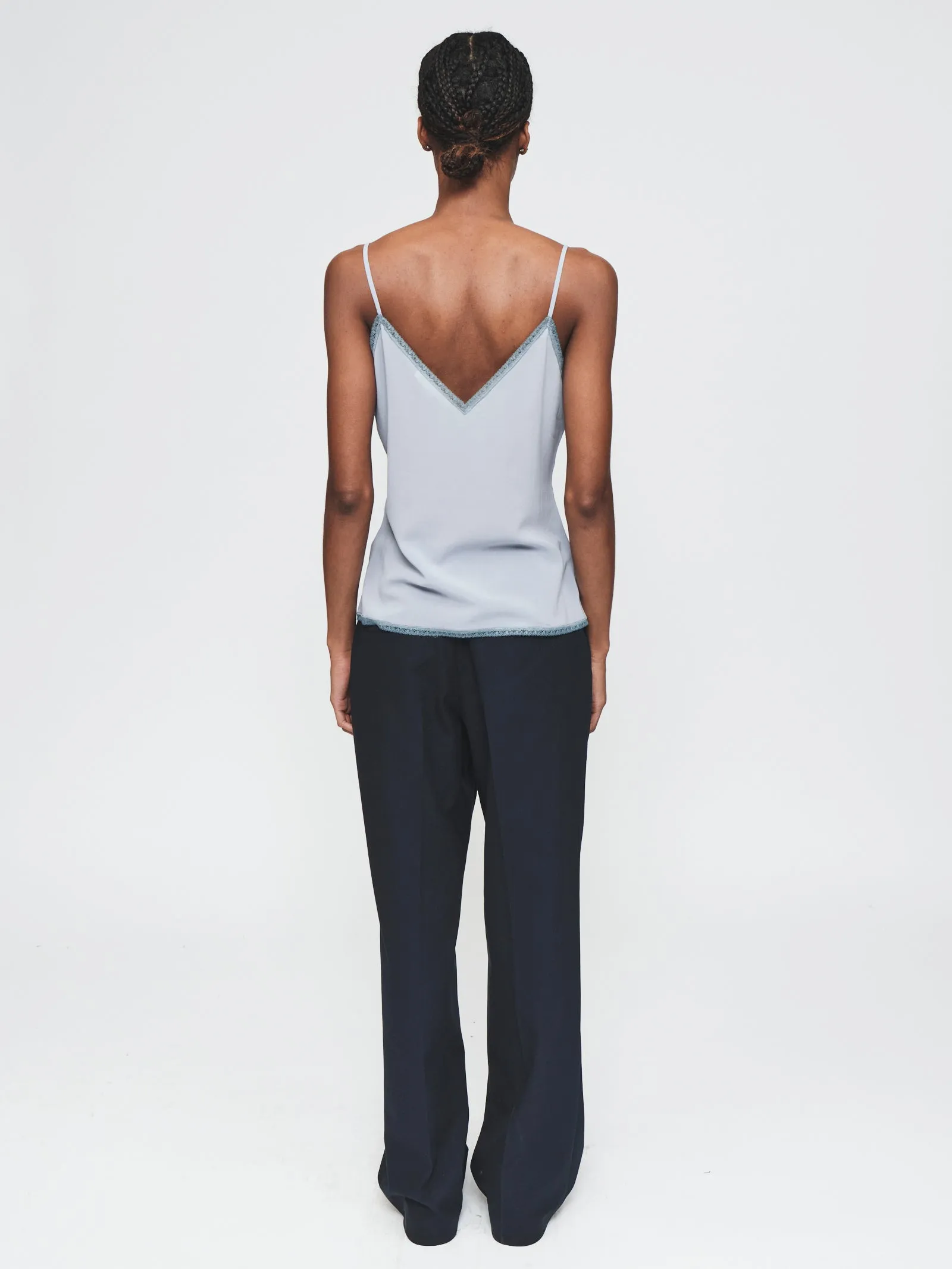 V-Neck Camisole in Cloud Blue