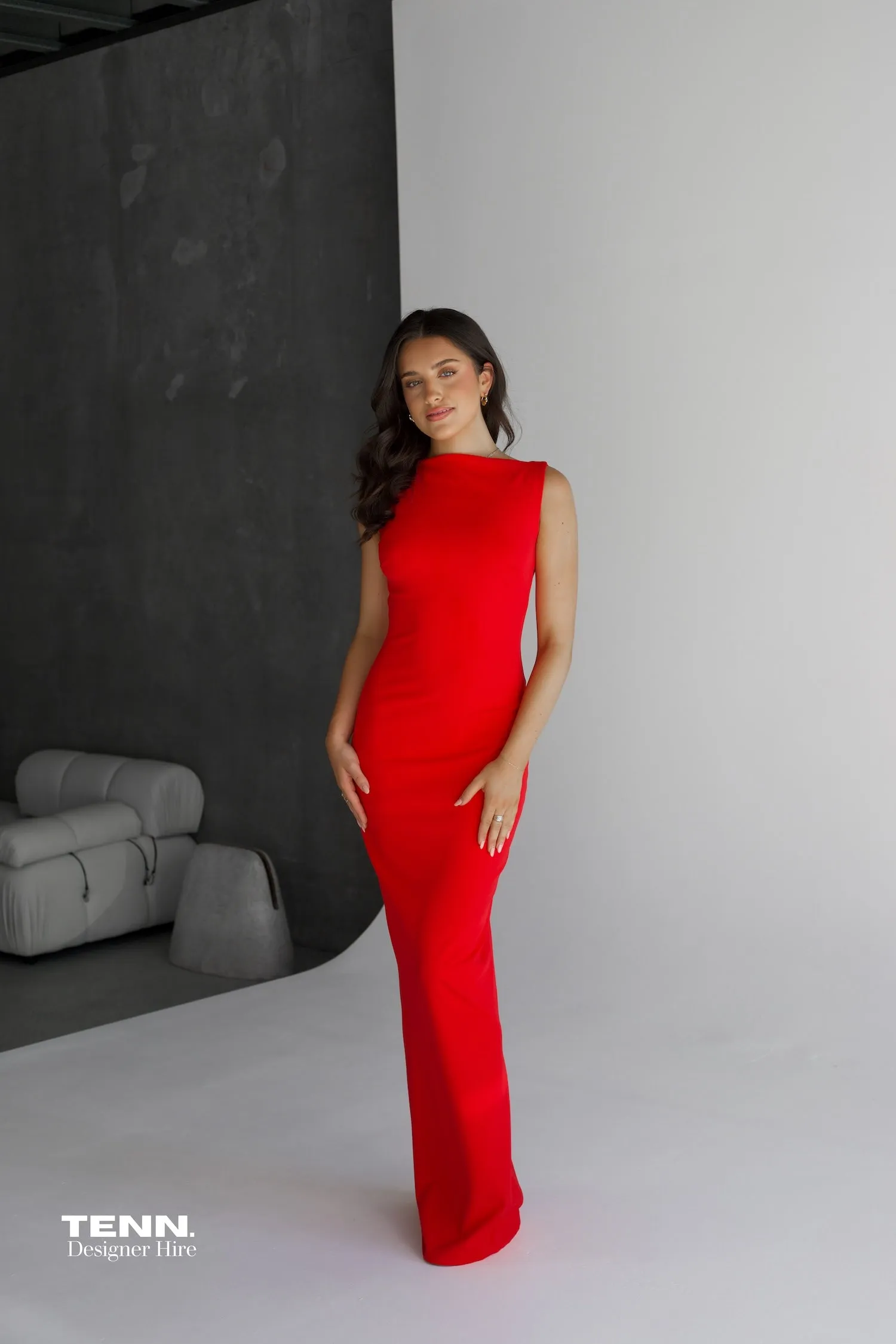 Verona Gown - Red