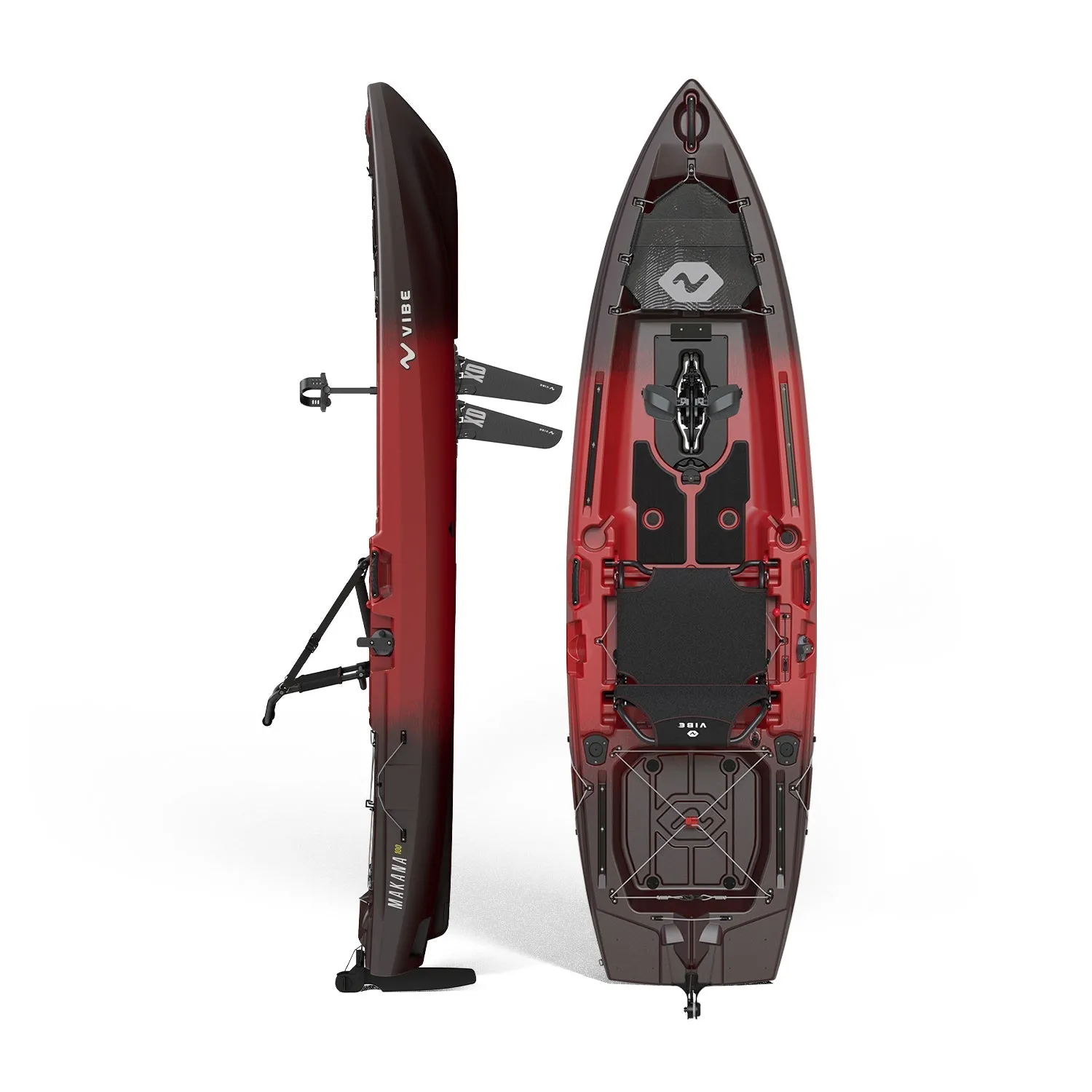 Vibe Kayaks Makana 100 with X-Drive Fishing Kayak