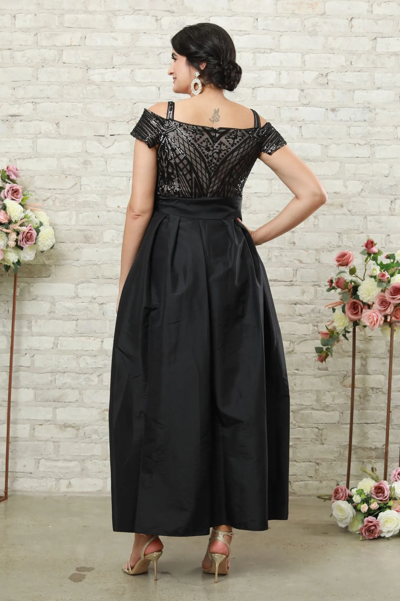 Women's Off Shoulder Evening Gown