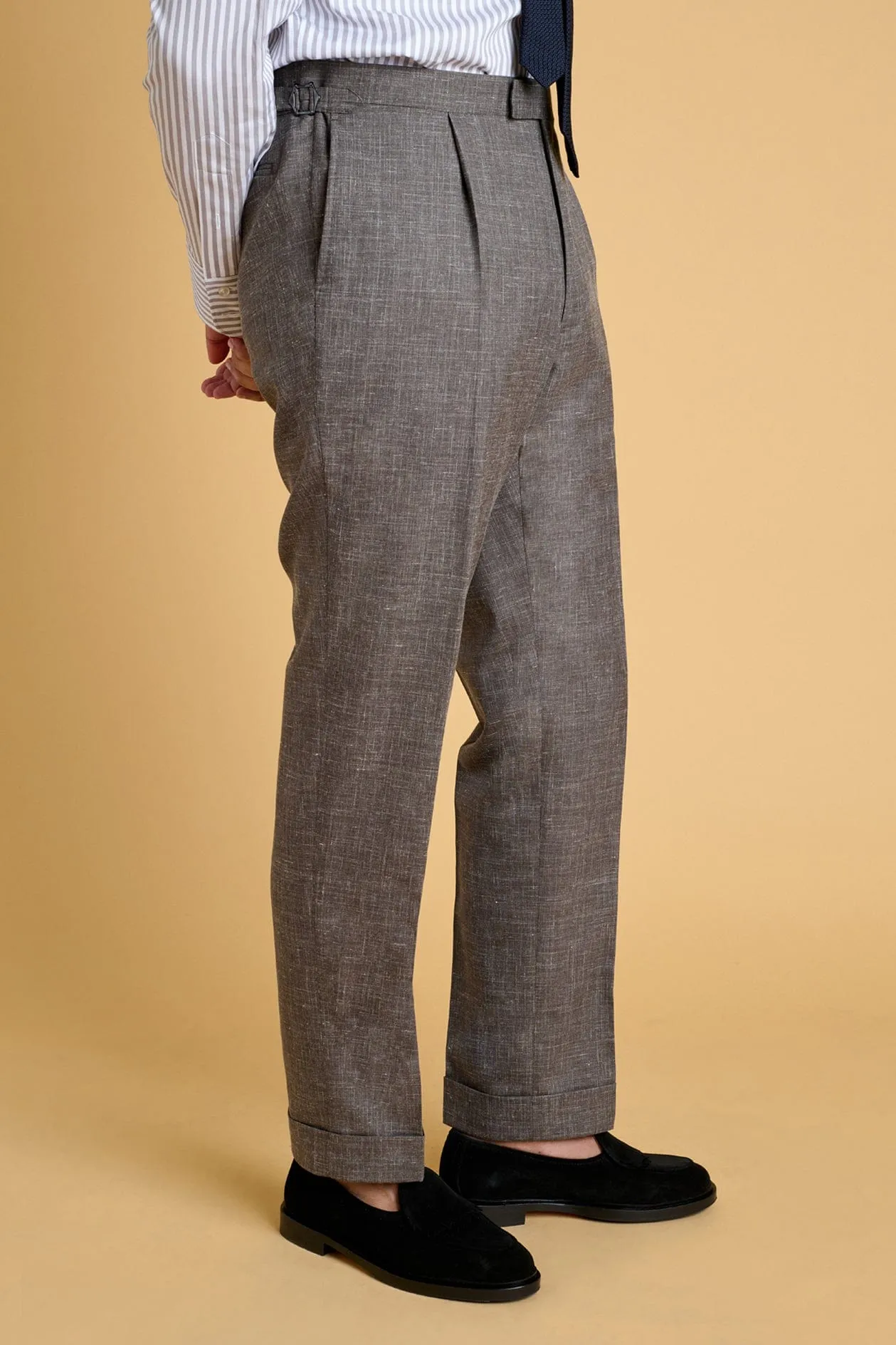 Wool, Linen & Silk Trouser